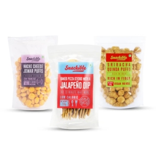 Snackible Boxes & Combos Start at Rs.150